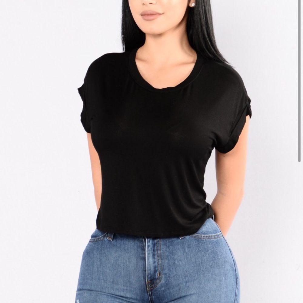 Black top.
